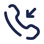 Incoming Call SVG Icon